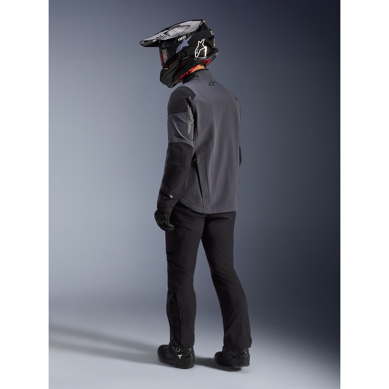 Μπουφάν μοτοσικλέτας Alpinestars Maxdura Drystar XF σκούρο γκρι-μαύρο