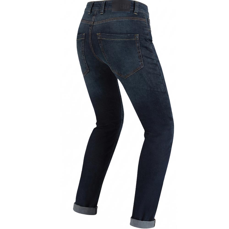 Τζιν μοτοσικλέτας PMJ Caferacer Legend σκούρο μπλε προσφορά