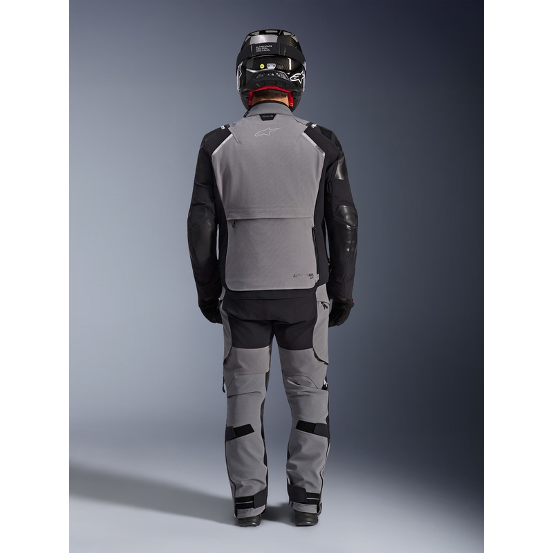 Μπουφάν μοτοσικλέτας Alpinestars Andes PRO Drystar XF Σκούρο γκρι-μαύρο