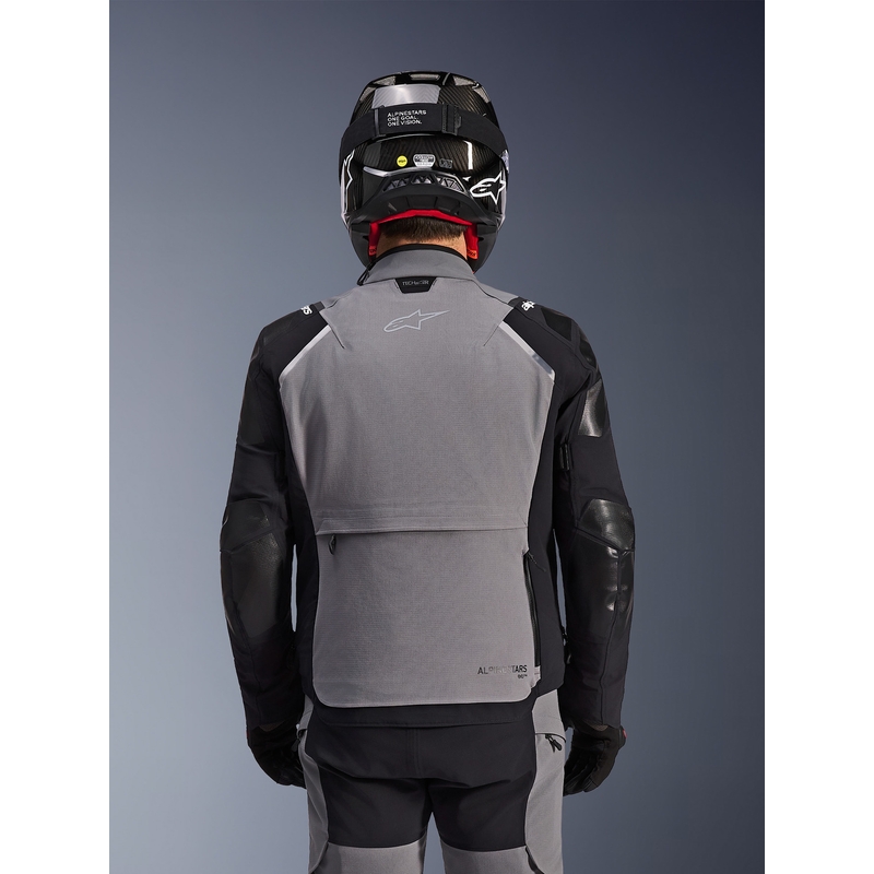 Μπουφάν μοτοσικλέτας Alpinestars Andes PRO Drystar XF Σκούρο γκρι-μαύρο