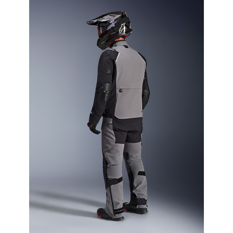 Μπουφάν μοτοσικλέτας Alpinestars Andes PRO Drystar XF Σκούρο γκρι-μαύρο