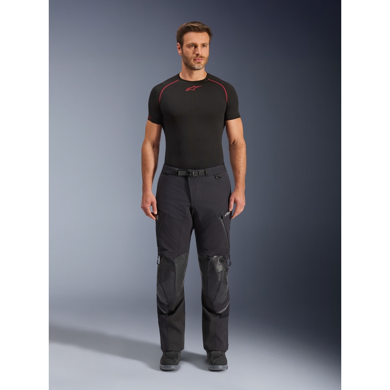 Παντελόνι μοτοσικλέτας Alpinestars Andes PRO Drystar XF μαύρο-σκούρο γκρι
