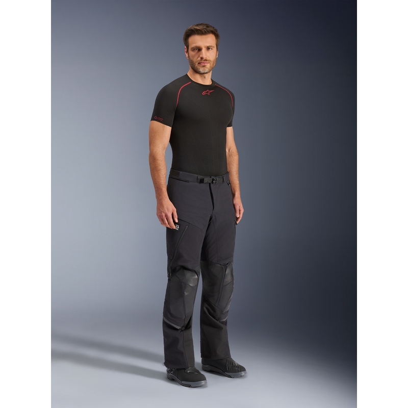 Παντελόνι μοτοσικλέτας Alpinestars Andes PRO Drystar XF μαύρο-σκούρο γκρι