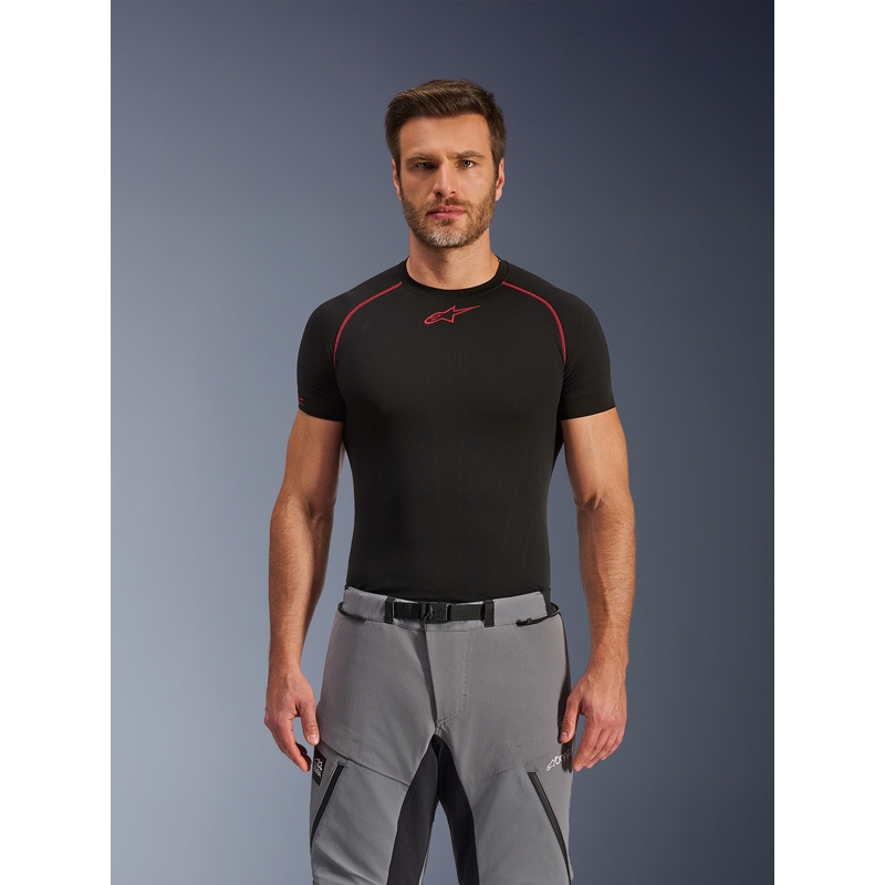 Παντελόνι μοτοσικλέτας Alpinestars Andes PRO Drystar XF σκούρο γκρι-μαύρο