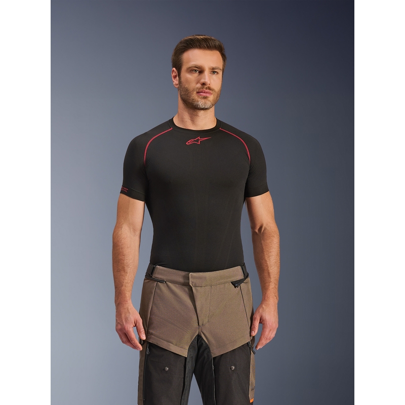 Παντελόνι μοτοσικλέτας Alpinestars Cusco Drystar καφέ-μαύρο