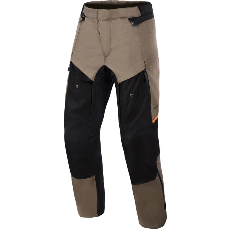 Παντελόνι μοτοσικλέτας Alpinestars Cusco Drystar καφέ-μαύρο