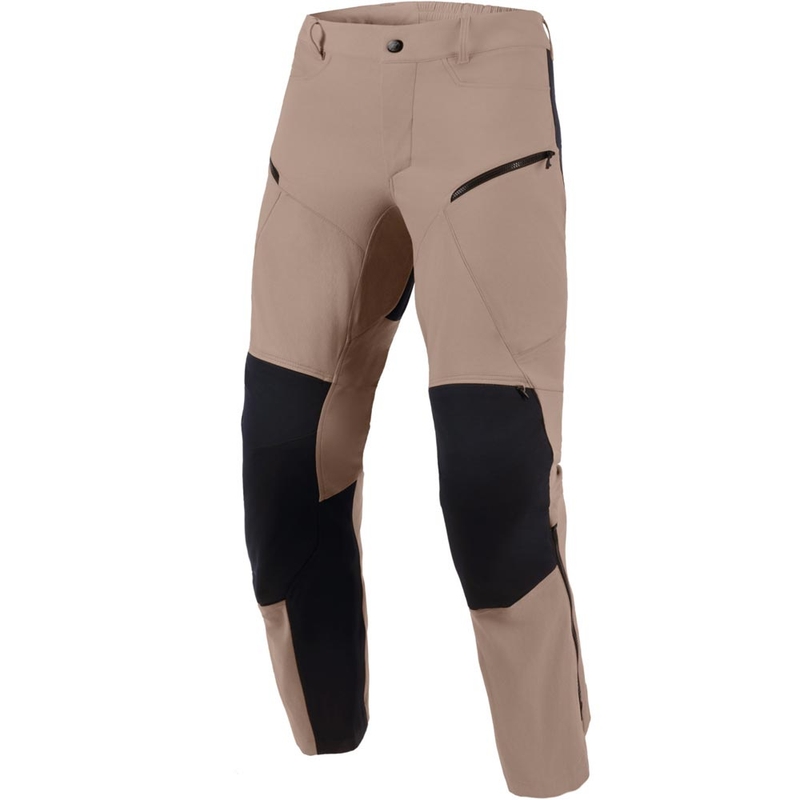 Παντελόνι μοτοσικλέτας Alpinestars Explore AST καφέ-μαύρο