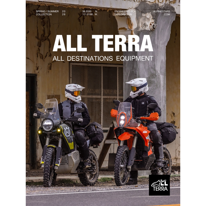 Παντελόνι μοτοσικλέτας Alpinestars Explore AST ανοιχτό καφέ-μαύρο