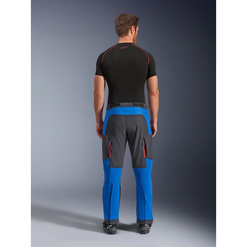 Παντελόνι μοτοσικλέτας Alpinestars Maxdura Dual μπλε-σκούρο γκρι-πορτοκαλί
