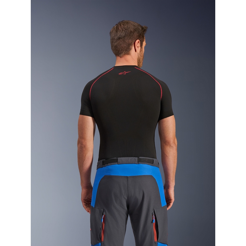 Παντελόνι μοτοσικλέτας Alpinestars Maxdura Dual μπλε-σκούρο γκρι-πορτοκαλί