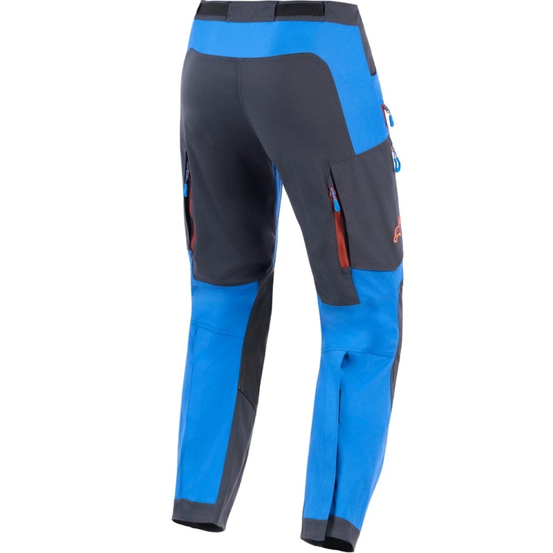Παντελόνι μοτοσικλέτας Alpinestars Maxdura Dual μπλε-σκούρο γκρι-πορτοκαλί