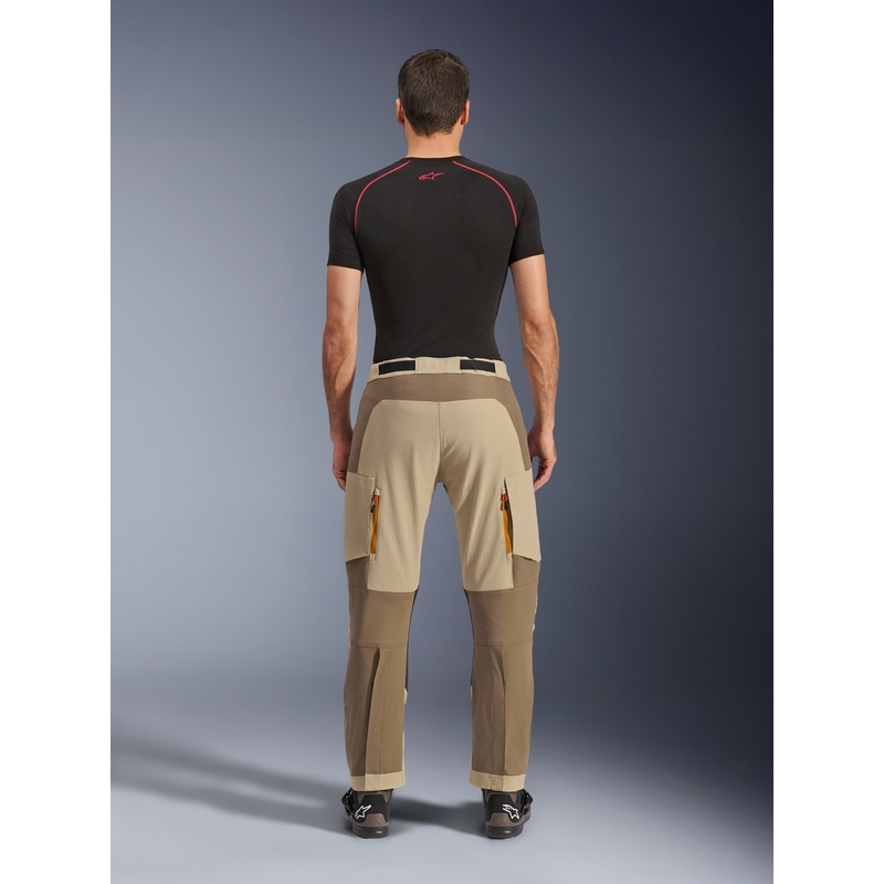 Παντελόνι μοτοσικλέτας Alpinestars Maxdura Dual ανοιχτό καφέ