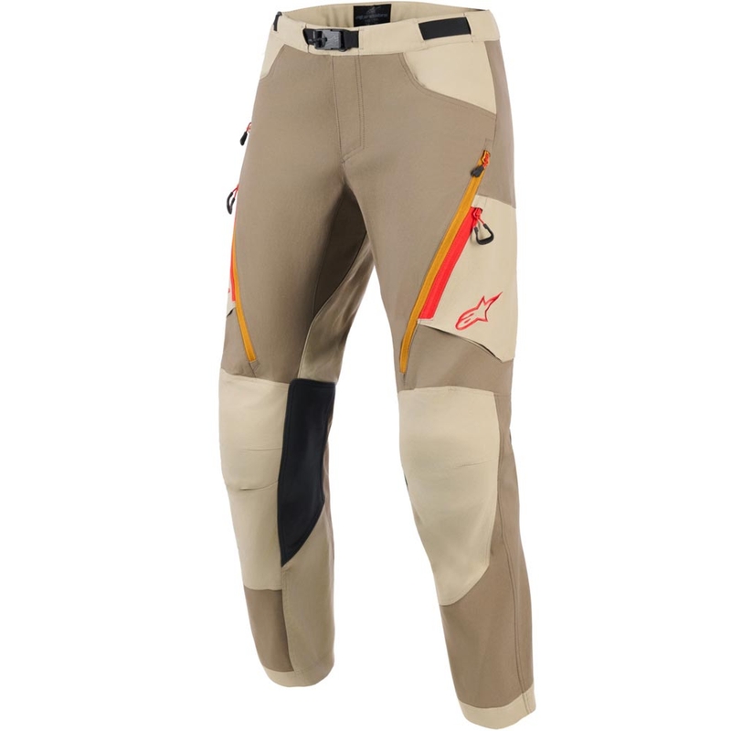 Παντελόνι μοτοσικλέτας Alpinestars Maxdura Dual ανοιχτό καφέ
