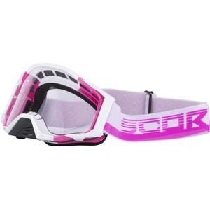 Γυαλιά motocross Scorpion MX Mask ροζ-λευκά