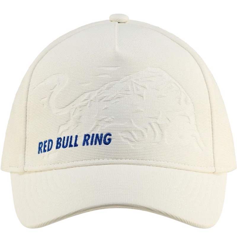 Καπέλο Red Bull Racing με ανάγλυφη εκτύπωση, λευκό