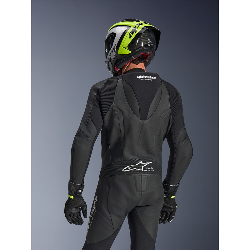 Ολόσωμη φόρμα μοτοσικλέτας Alpinestars GP FORCE V2, μαύρη-λευκή