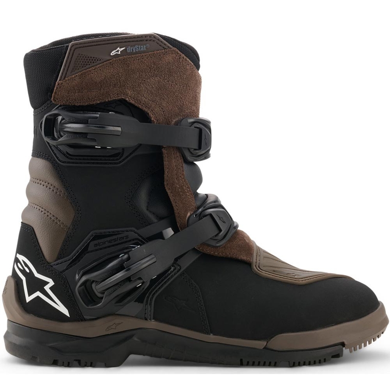 Μπότες μοτοσικλέτας Alpinestars Belize V2 Drystar καφέ-μαύρες
