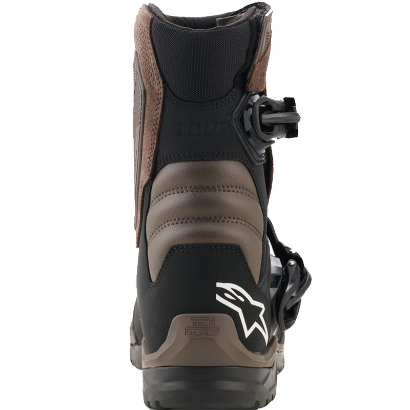 Μπότες μοτοσικλέτας Alpinestars Belize V2 Drystar καφέ-μαύρες