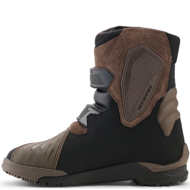 Μπότες μοτοσικλέτας Alpinestars Belize V2 Drystar καφέ-μαύρες