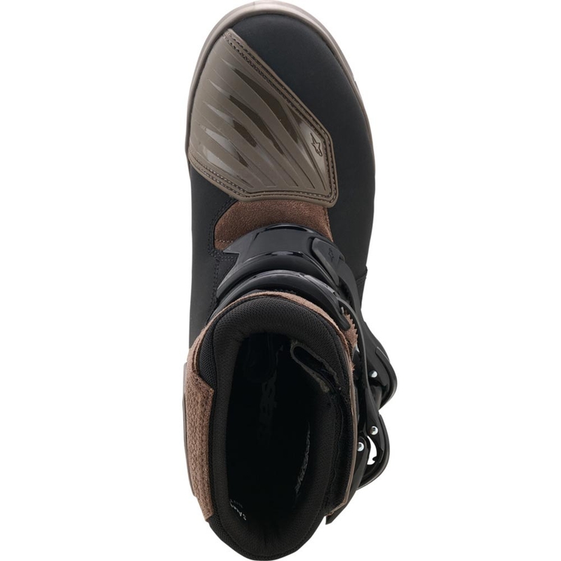 Μπότες μοτοσικλέτας Alpinestars Belize V2 Drystar καφέ-μαύρες
