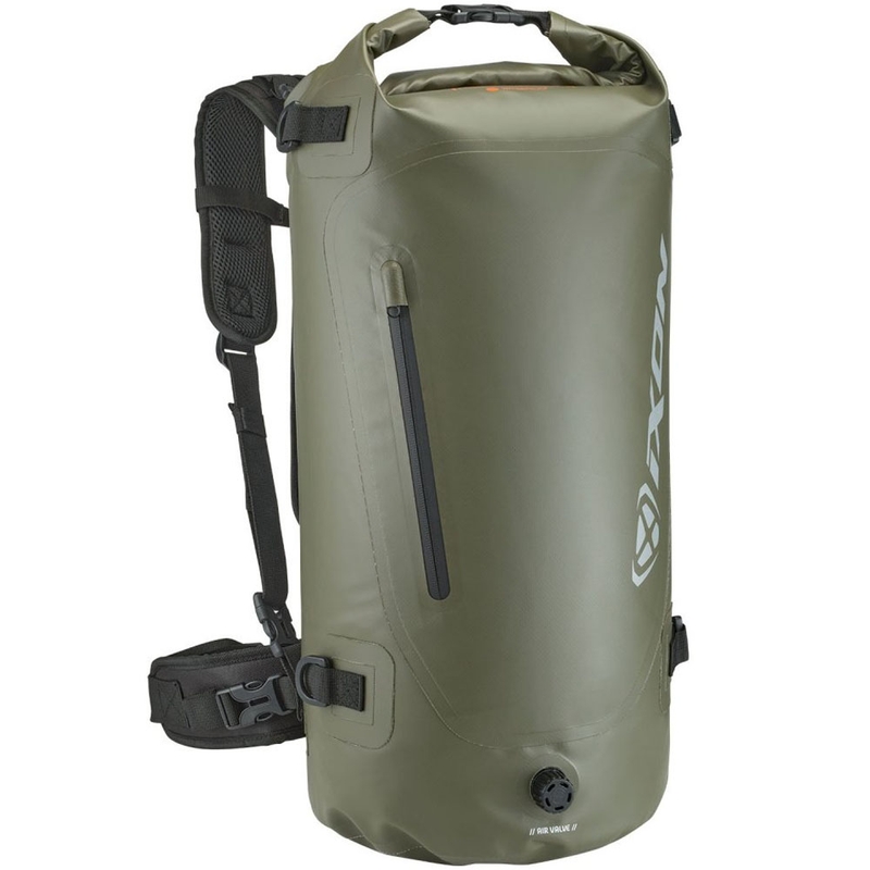 Σακίδιο πλάτης μοτοσικλέτας IXON A-River 35 χακί