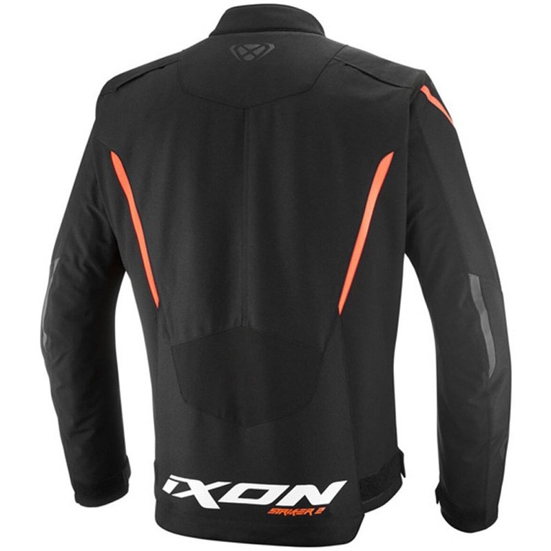 Μπουφάν μοτοσικλέτας IXON Striker 2 μαύρο-πορτοκαλί