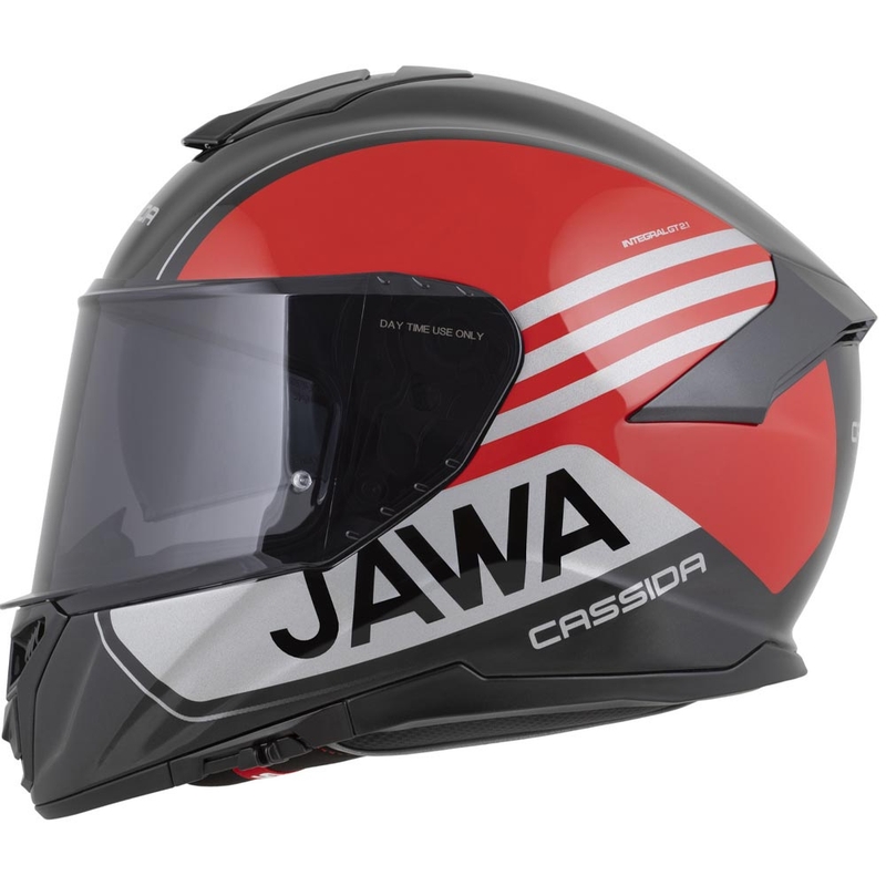 Κράνος μοτοσικλέτας Cassida Integral GT 2.1 Jawa Sport full-face μαύρο-μαύρο-ασημί