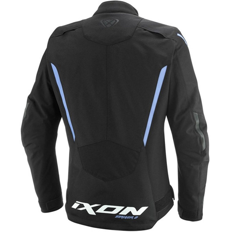 Γυναικείο μπουφάν μοτοσικλέτας IXON Striker 2 Lady μαύρο-λεβάντα
