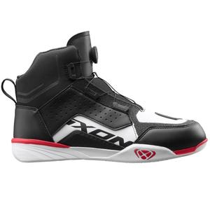 Μπότες μοτοσικλέτας IXON Vyper WP μαύρο-άσπρο-κόκκινο