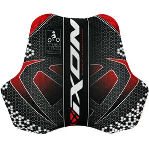 Προστατευτικό στήθους IXON IX-RACE μαύρο-άσπρο-κόκκινο