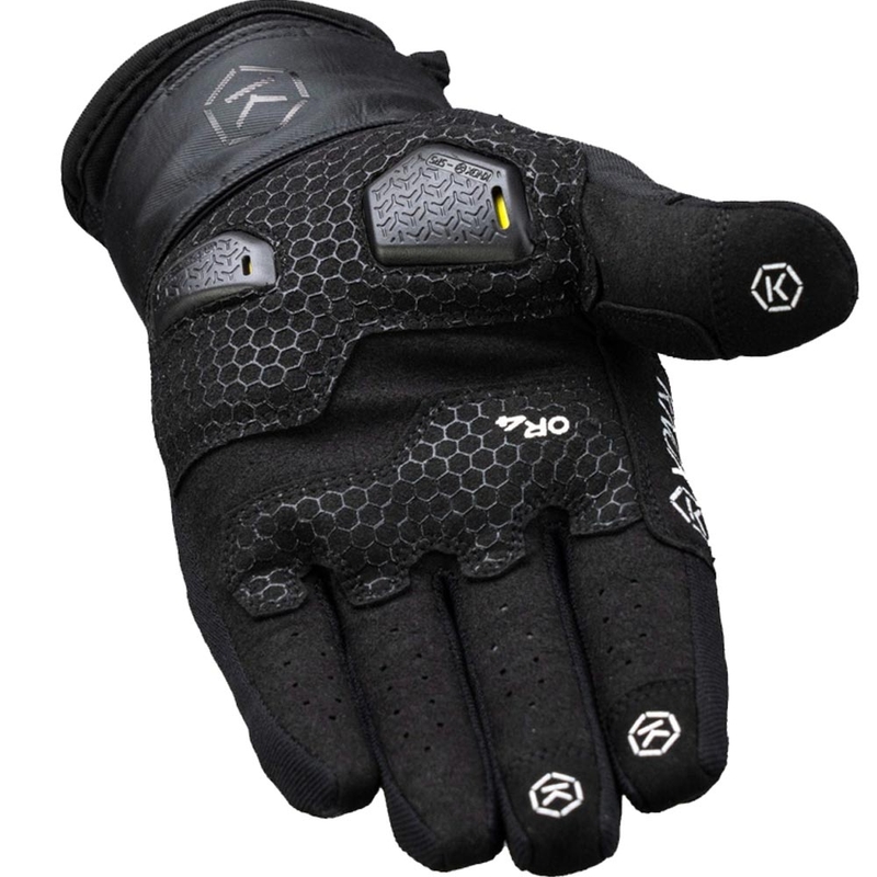 Γάντια μοτοσικλέτας Knox Orsa Textile OR4 μαύρα