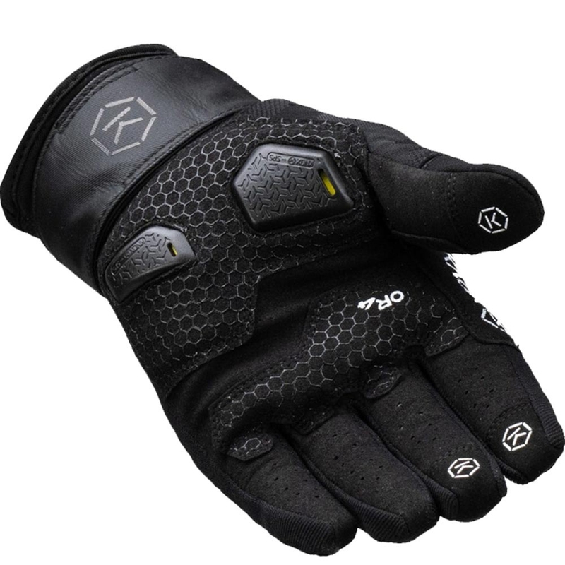 Γάντια μοτοσικλέτας Knox Orsa Textile OR4 μαύρα