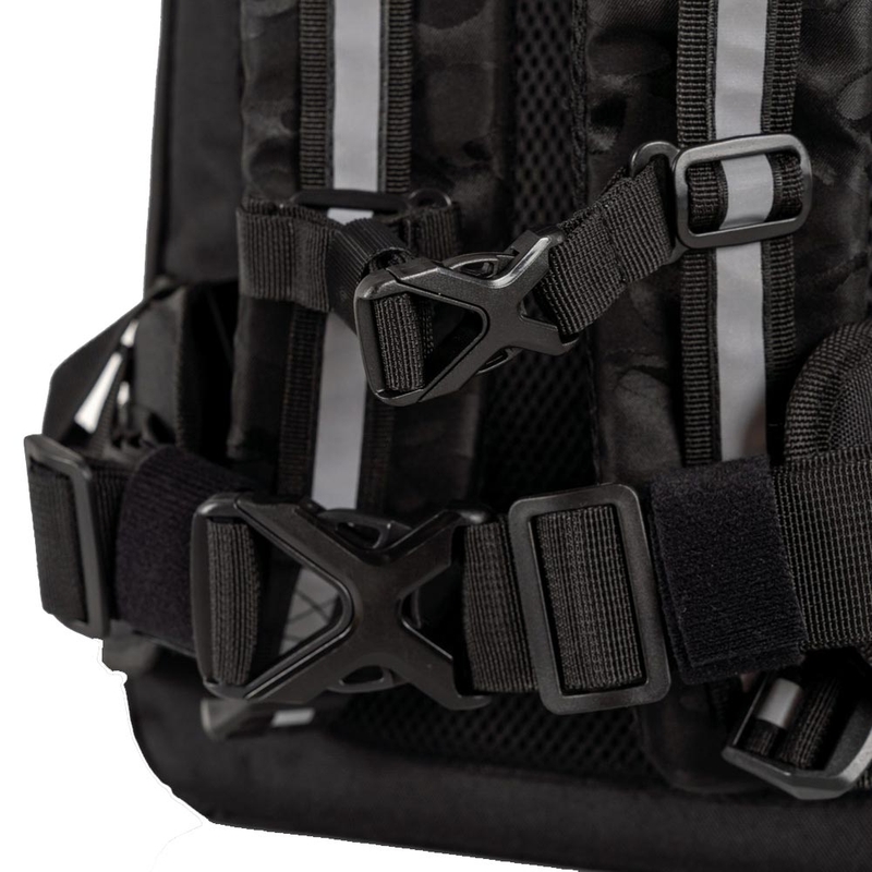 Σακίδιο πλάτης μοτοσικλέτας Knox Eda Every Day Adventure 25 l μαύρο