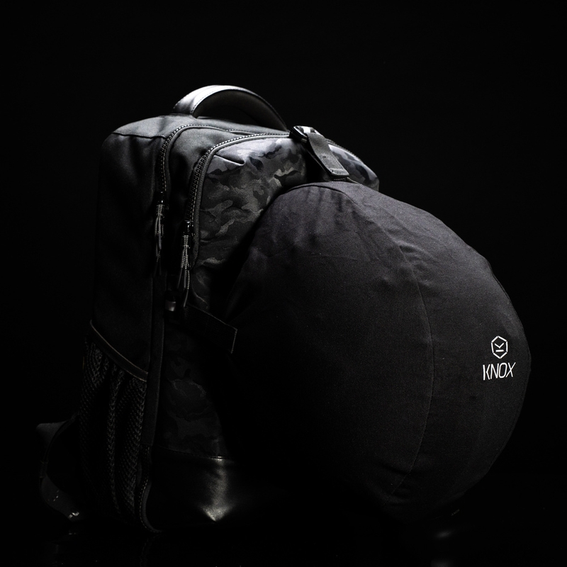 Σακίδιο πλάτης μοτοσικλέτας Knox Eda Every Day Adventure 25 l μαύρο