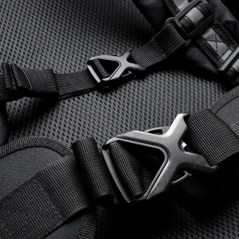 Σακίδιο πλάτης μοτοσικλέτας Knox Eda Every Day Adventure 25 l μαύρο
