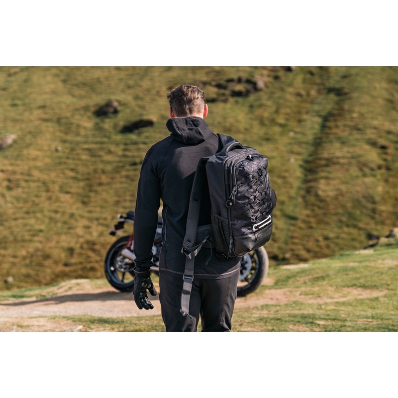 Σακίδιο πλάτης μοτοσικλέτας Knox Eda Every Day Adventure 25 l μαύρο