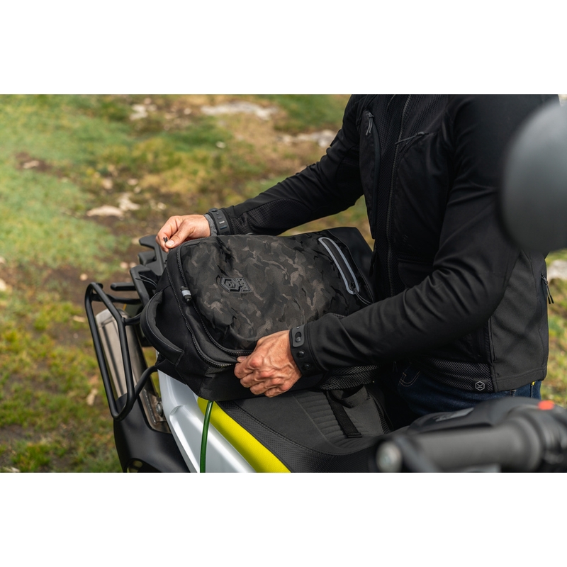 Σακίδιο πλάτης μοτοσικλέτας Knox Eda Every Day Adventure 25 l μαύρο