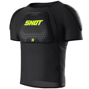 Shot Airlight T-Shirt μαύρο-fluo κίτρινο