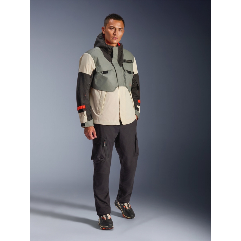 Αδιάβροχο μπουφάν μοτοσικλέτας Alpinestars Mospher γκρι-μαύρο