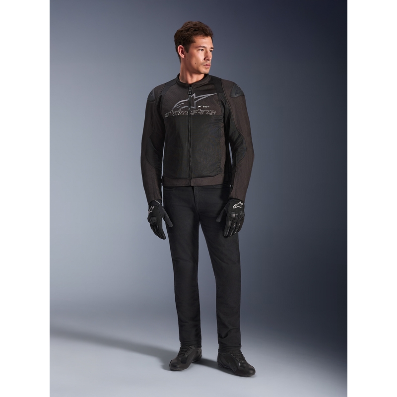 Μπουφάν μοτοσικλέτας Alpinestars SMX Air μαύρο-ανθρακί