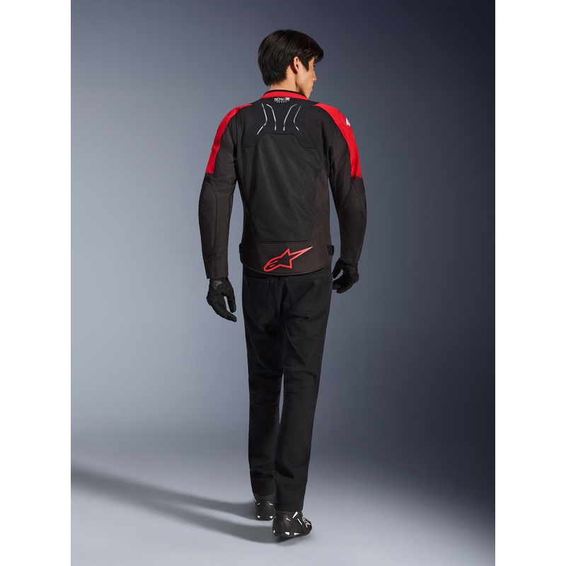 Μπουφάν μοτοσικλέτας Alpinestars SMX Air κόκκινο-μαύρο