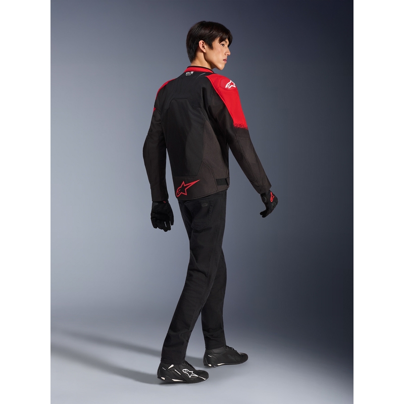 Μπουφάν μοτοσικλέτας Alpinestars SMX Air κόκκινο-μαύρο
