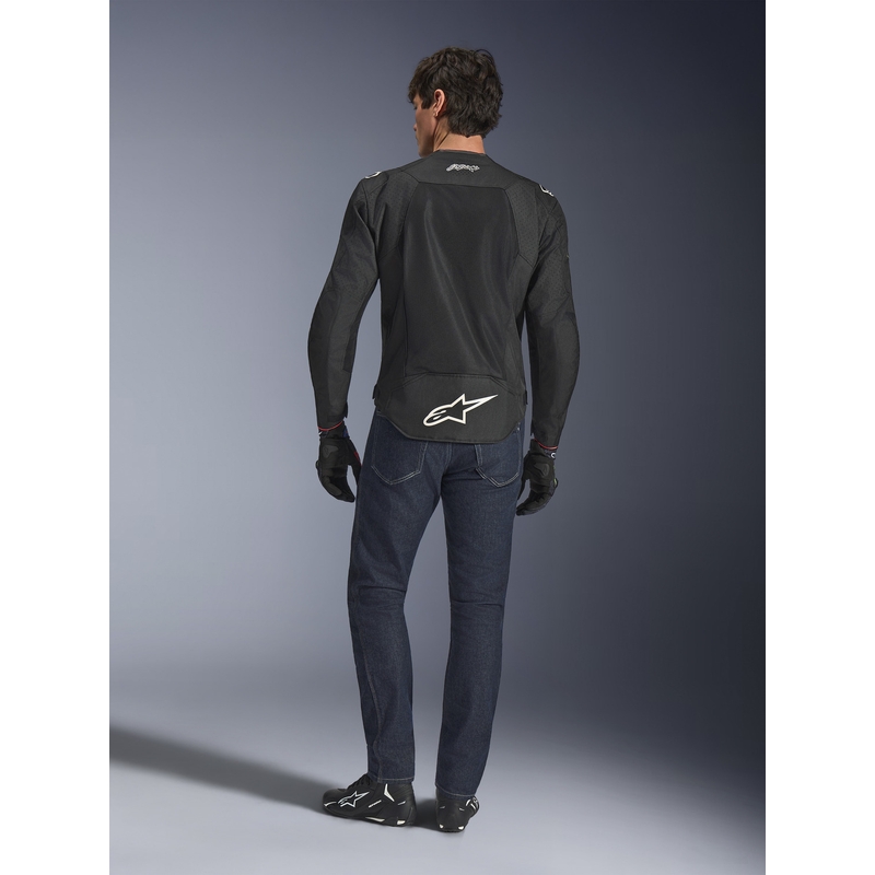 Μπουφάν μοτοσικλέτας Alpinestars T-SPS Air V2 Monster FQ20, ασπρόμαυρη συλλογή