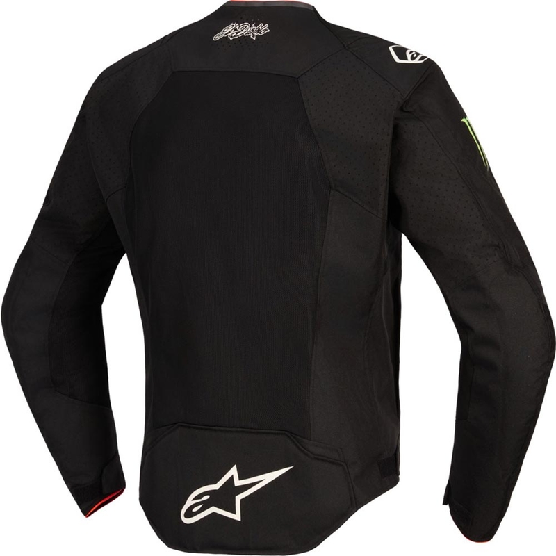 Μπουφάν μοτοσικλέτας Alpinestars T-SPS Air V2 Monster FQ20, ασπρόμαυρη συλλογή