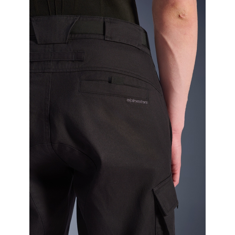 Παντελόνι μοτοσικλέτας Alpinestars Flex-AST Cargo μαύρο-μαύρο