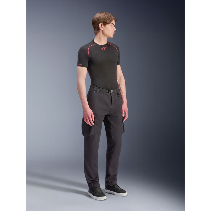 Παντελόνι μοτοσικλέτας Alpinestars Flex-AST Cargo μαύρο-μαύρο