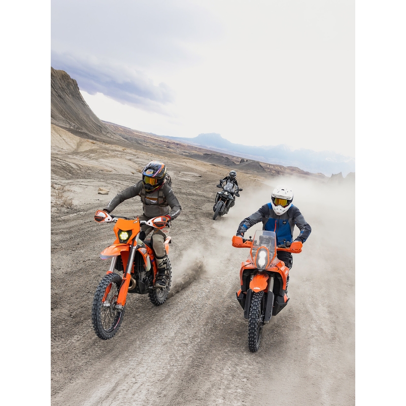 Φανέλα motocross Alpinestars Maxdura Dual καφέ-πορτοκαλί