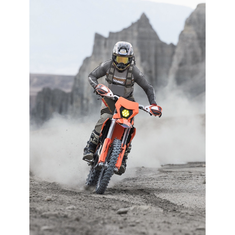 Φανέλα motocross Alpinestars Maxdura Dual καφέ-πορτοκαλί