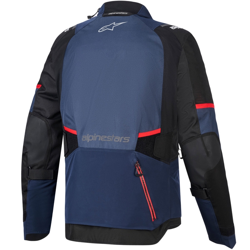 Μπουφάν μοτοσικλέτας Alpinestars Andes V4 Drystar Σκούρο μπλε-μπλε-μαύρο