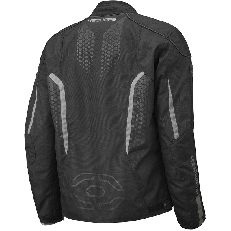 Μπουφάν μοτοσικλέτας 4SQUARE Sportster Dart μαύρο-γκρι